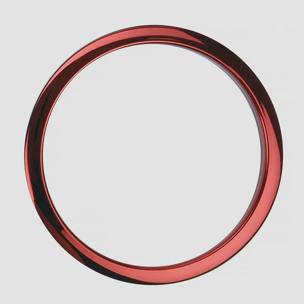 Bass Drum O's 6" Bass Drum Hole Port, Red (HCR6) DRUM SKINS Bass Drum O's 