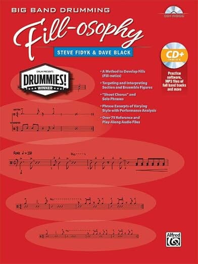 Big Band Drumming Fill-osophy: Book and MP3 CD (Used) BOOKS VIDEOS DVD MAGAZINE Alfred 