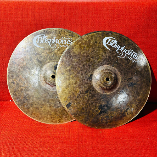 Bosphorus 14" Master Vintage Hi-Hats (BO-MV14-HH) USED CYMBALS OTHER Bosphorus 