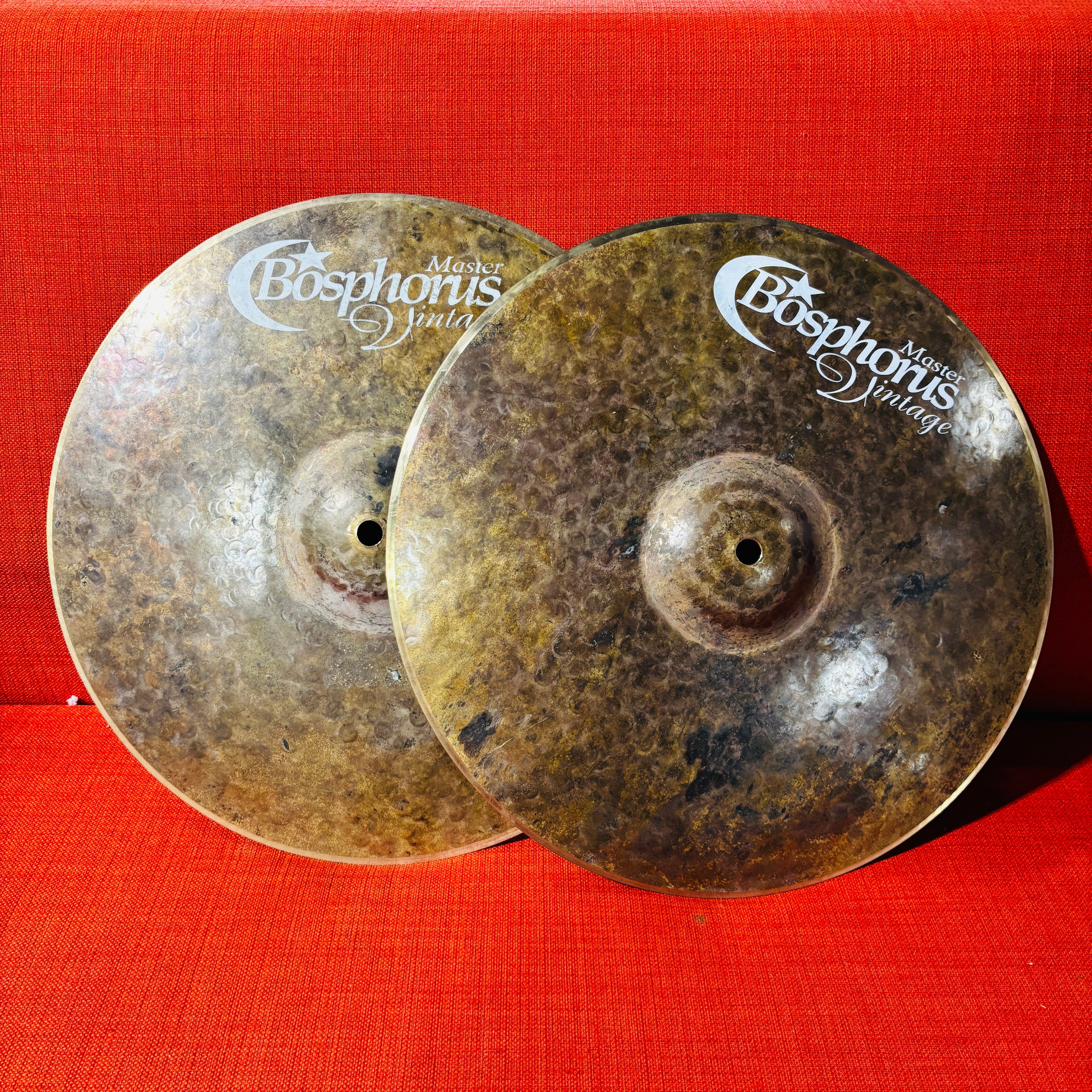 Bosphorus 14" Master Vintage Hi-Hats (BO-MV14-HH) USED CYMBALS OTHER Bosphorus 