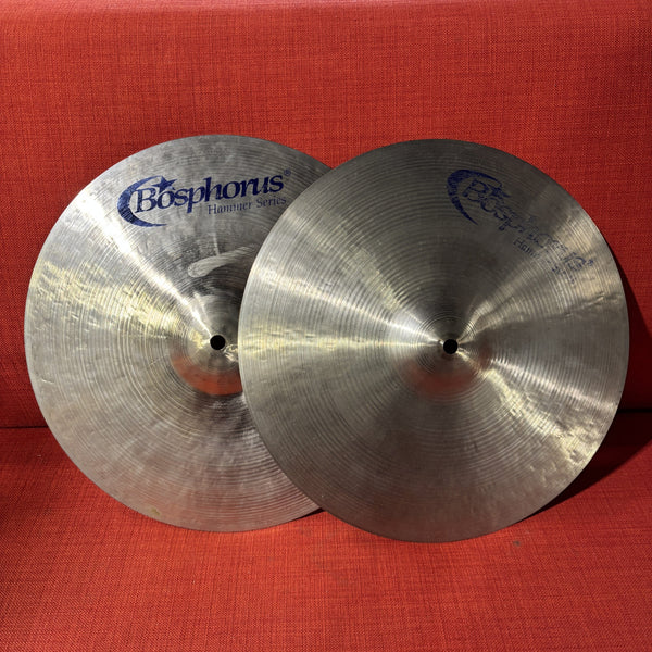 Bosphorus Hammer Series Jeff Hamilton Signature 14" hi-hats CONSIGNMENT CYMBALS Bosphorus 