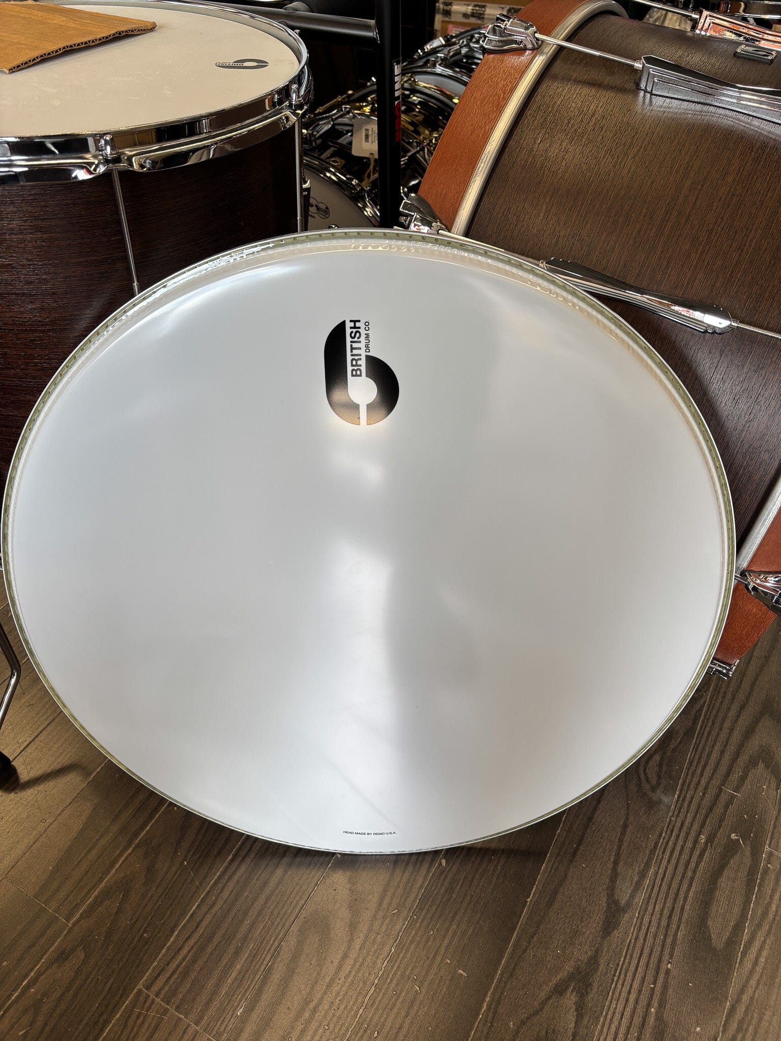 British Drum Company Lounge Series Kensington Crown 24/13/16 CONSIGNMENT DRUM KIT British Drum Co 