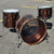 British Drum Company Lounge Series Kensington Crown 24/13/16 CONSIGNMENT DRUM KIT British Drum Co 