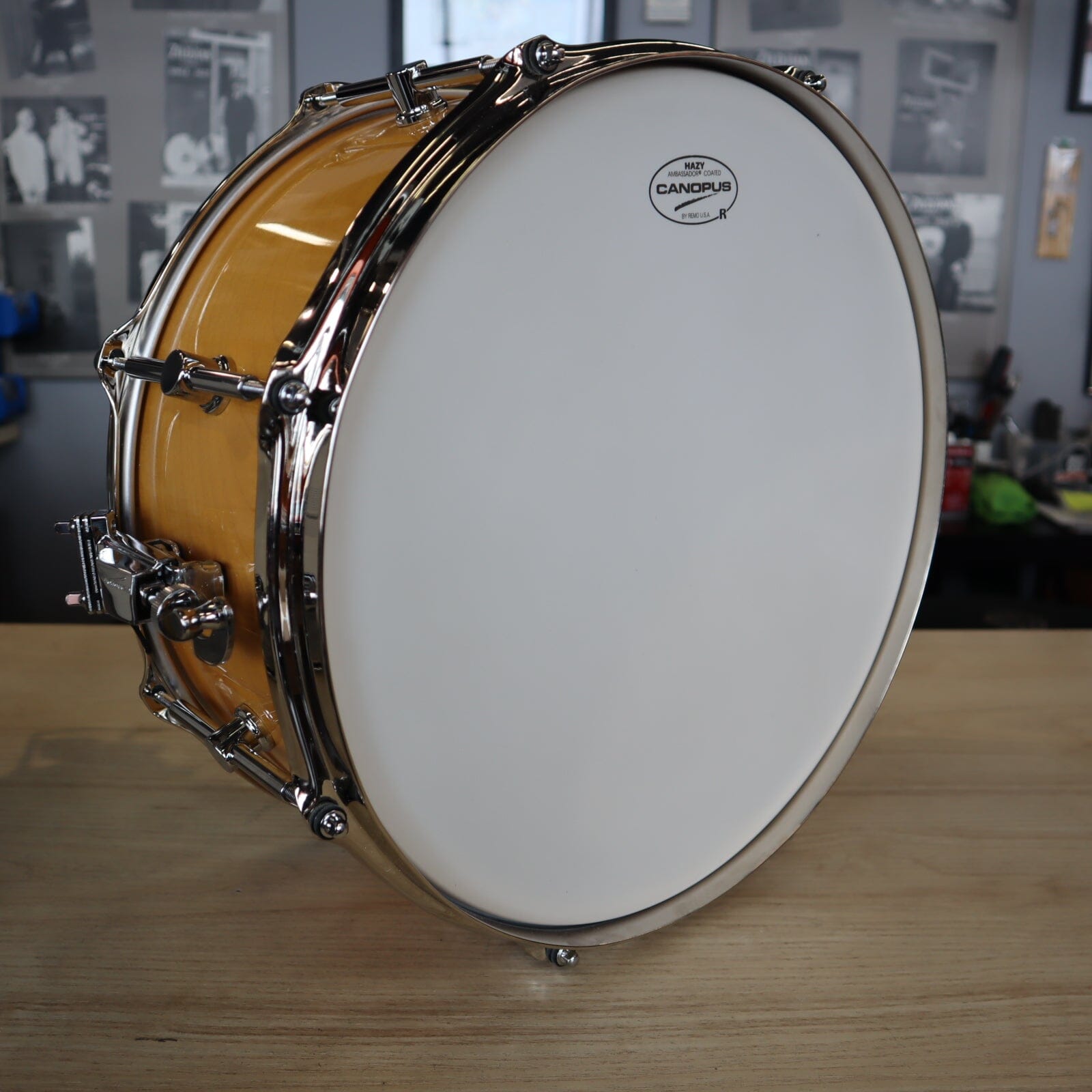 Canopus 1Ply Soft Maple 14" x 6.5" CONSIGNMENT DRUM KIT Canopus 