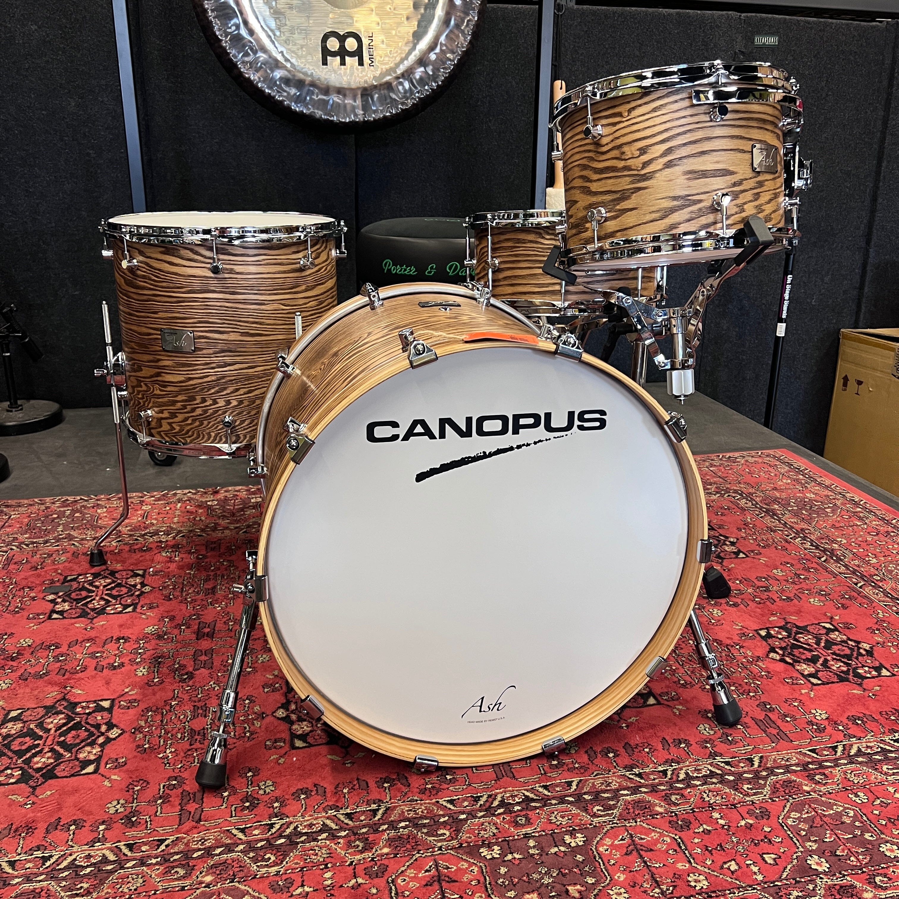 Canopus Ash Drum Kit 13/16/22/snare drum kit Canopus 