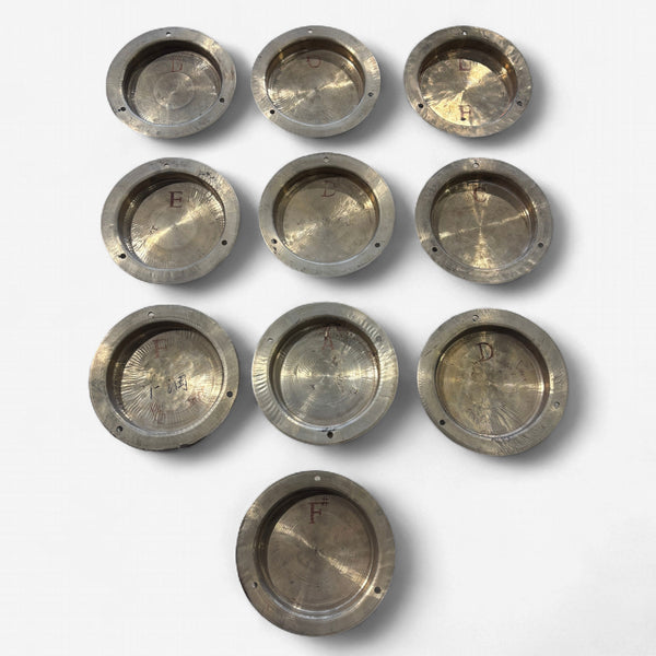 Chinese Cloud Gongs 10 pc Set CONSIGNMENT CYMBALS cymbal & gong 