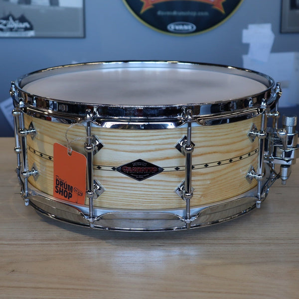 Craviotto ASH 14 x 5 w/inlay USED SNARE DRUMS Craviotto 