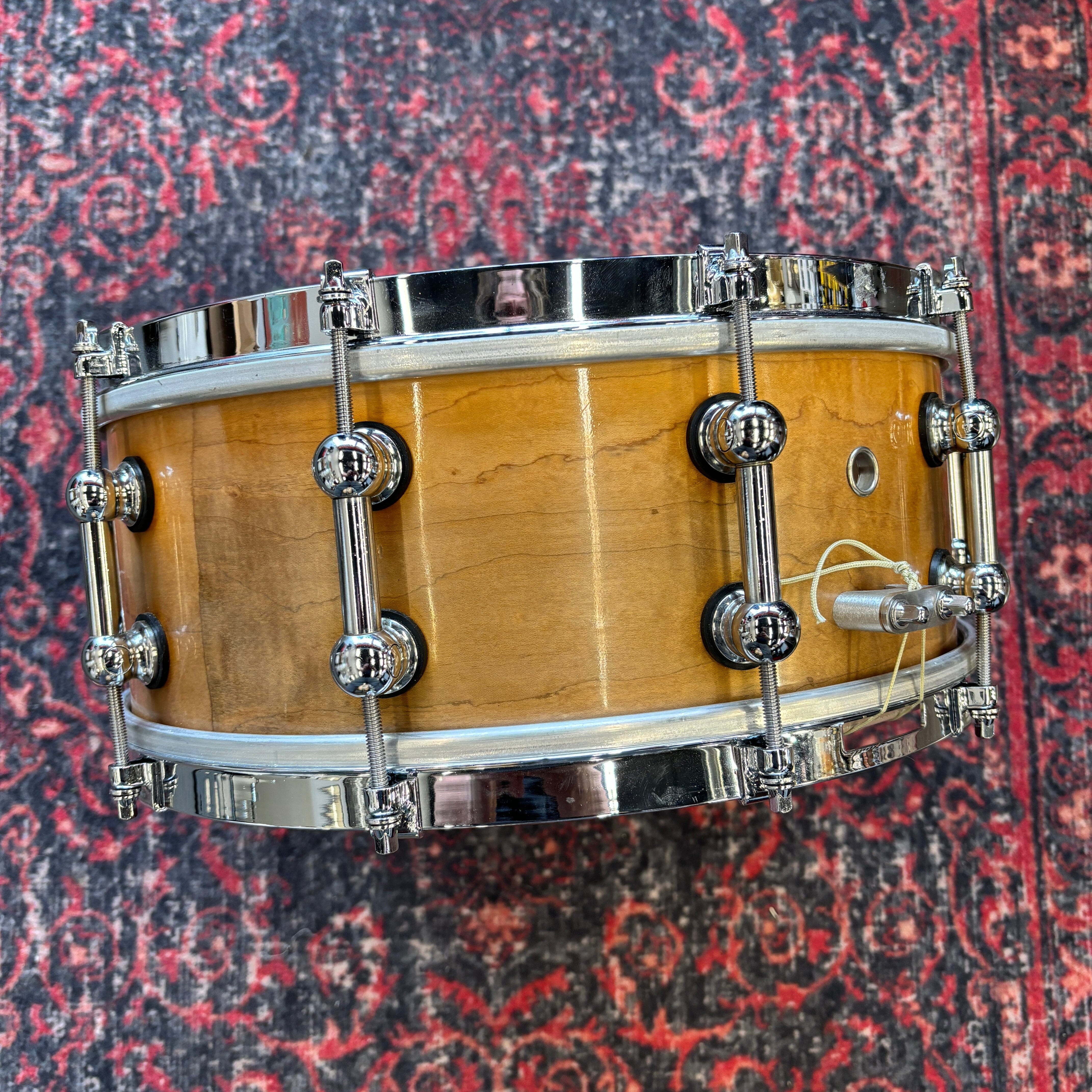 Custom Solid Steambent Shell Snare 5.5 x 14 CONSIGNMENT DRUM KIT custom 