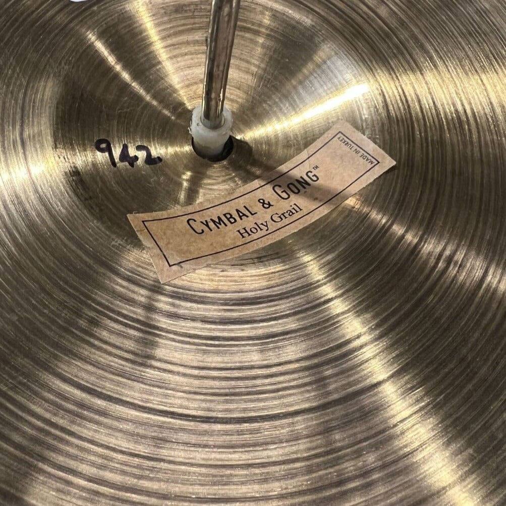 Cymbal and Gong Holy Grail Hi Hats 14" Reverb Cymbal & Gong 