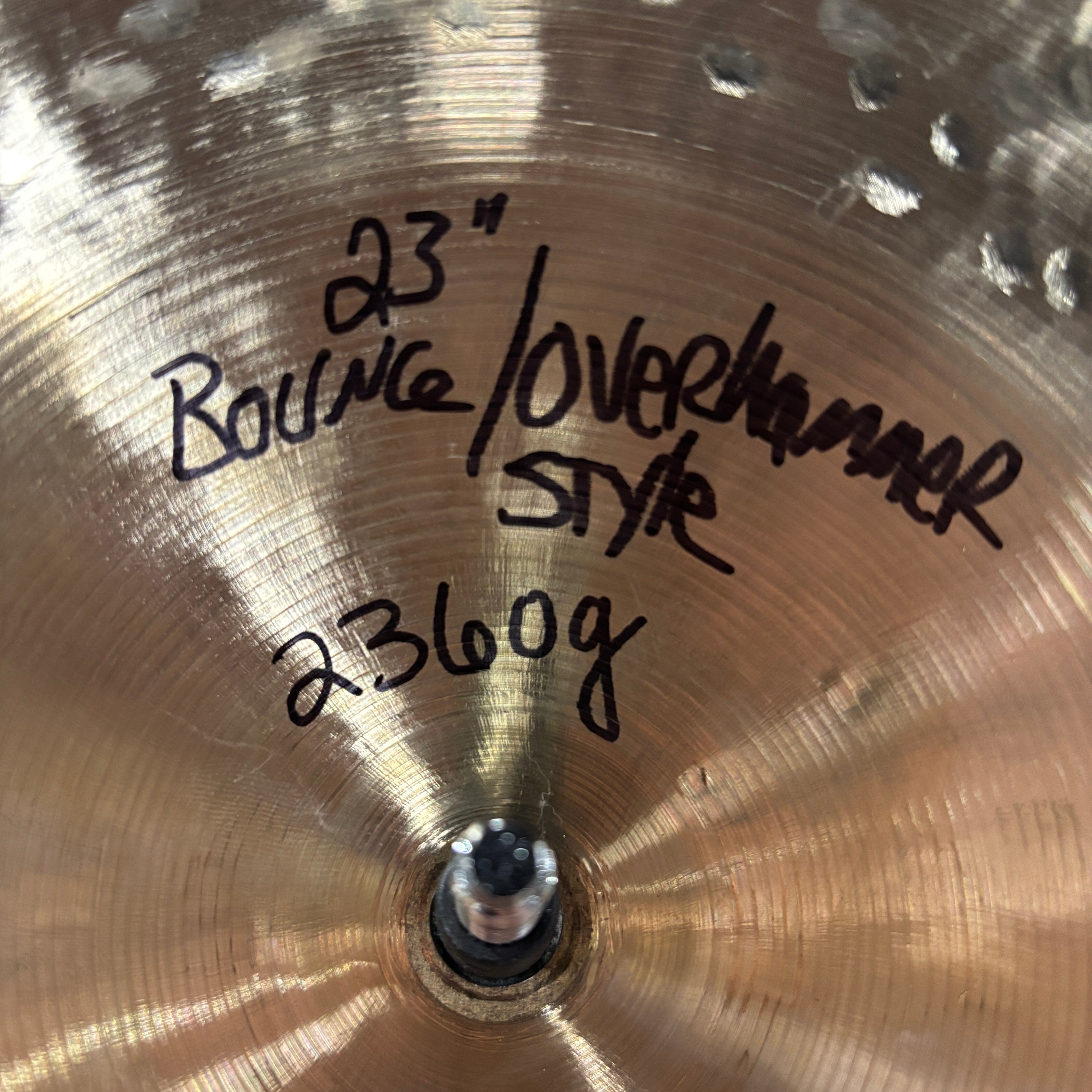 Cymbal Craftsman 23" Bounce/Over hammered Style CC23FTCR CRASH Royal Cymbals 