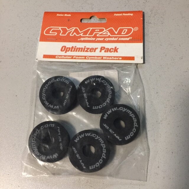 CYMPAD Optimizer Pack, 40/12mm, 5 Pack (OS125) BLOW OUT! 50% off, now $4.99 NEW DRUM ACCESSORIES Cympad 