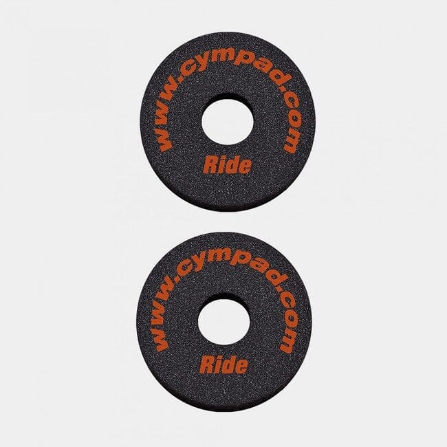 CYMPAD Optimizer Ride Pack, 40/18mm, 2 Pack (OR) NEW DRUM ACCESSORIES Cympad 