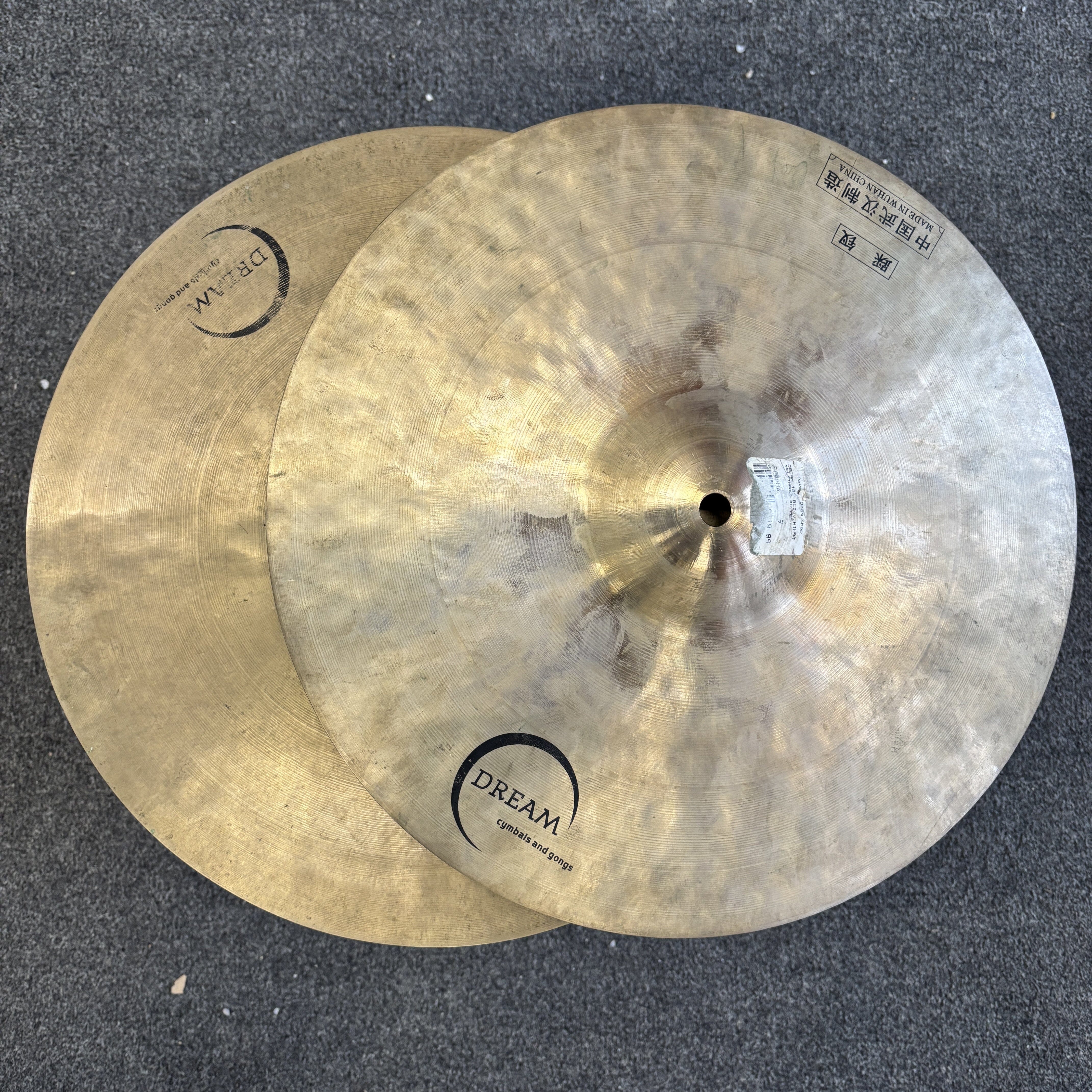 Dream 14" Bliss Hi Hats Used USED CYMBALS OTHER Dream 