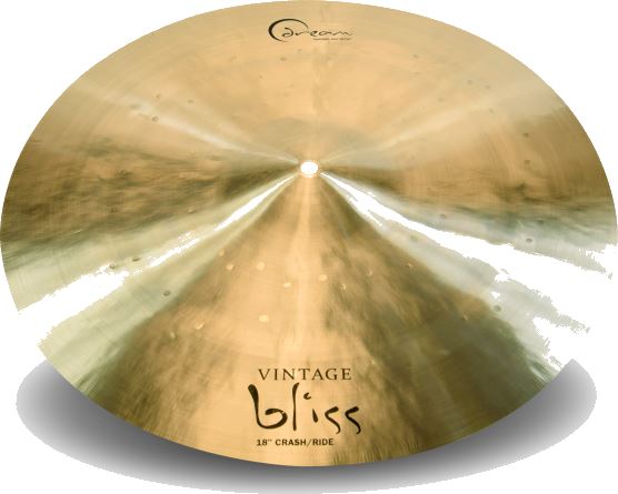Dream 18" Vintage Bliss Crash/Ride Cymbal (VBCRRI18) NEW CYMBALS OTHER Dream 