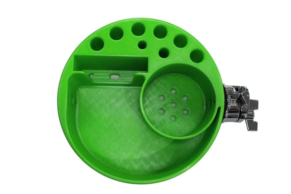 Drum Buddy Bigmouth – The Ultimate Organizer for Every Drummer, Green NEW DRUM ACCESSORIES Drum Buddy 