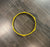Drum Hoop 12" 6 Hole 2.3mm Steel Drum Hoop, Yellow Powder Coated, Triple Flanged CUSTOM DRUM PARTS Not specified 