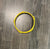 Drum Hoop 8" 5 Hole 2.3mm Steel Drum Hoop, Yellow Powder Coated, Triple Flanged CUSTOM DRUM PARTS Not specified 
