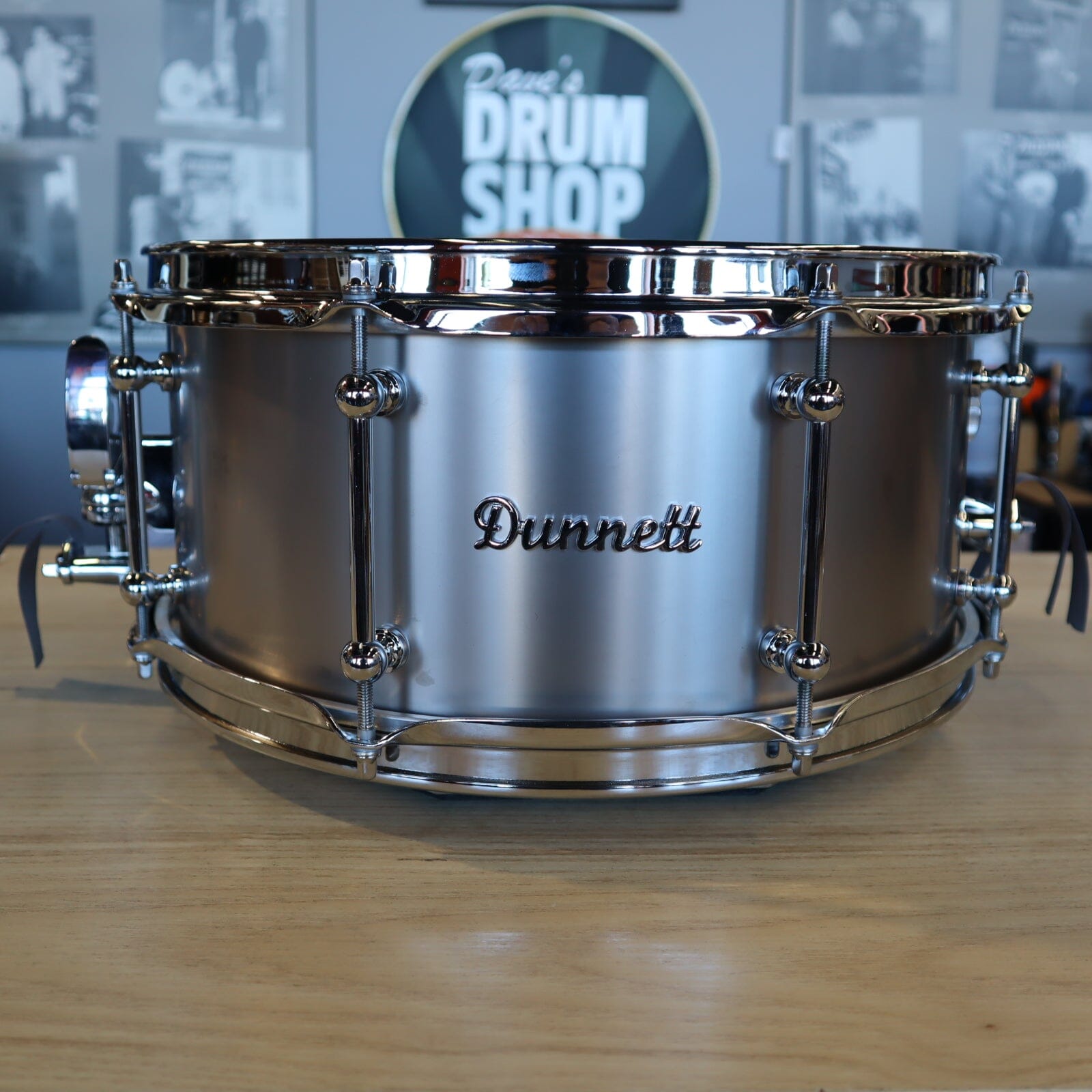 Dunnett Titanium Snare 14 x 6.5 Raw snare Dunnett 