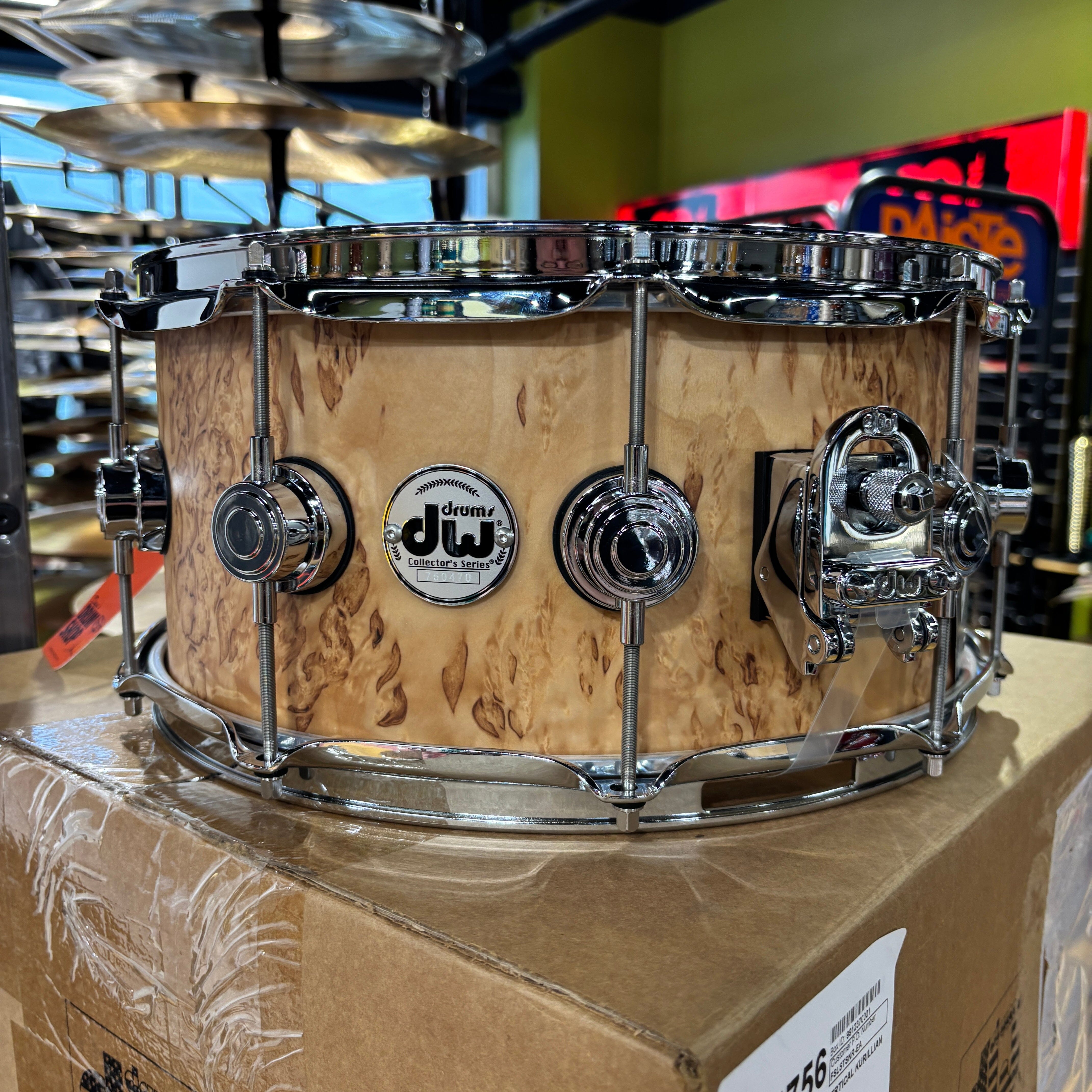 DW 6.5 x 14" Snare Drum, Exotic (DR366514SSC) NEW SNARE DRUMS DW 