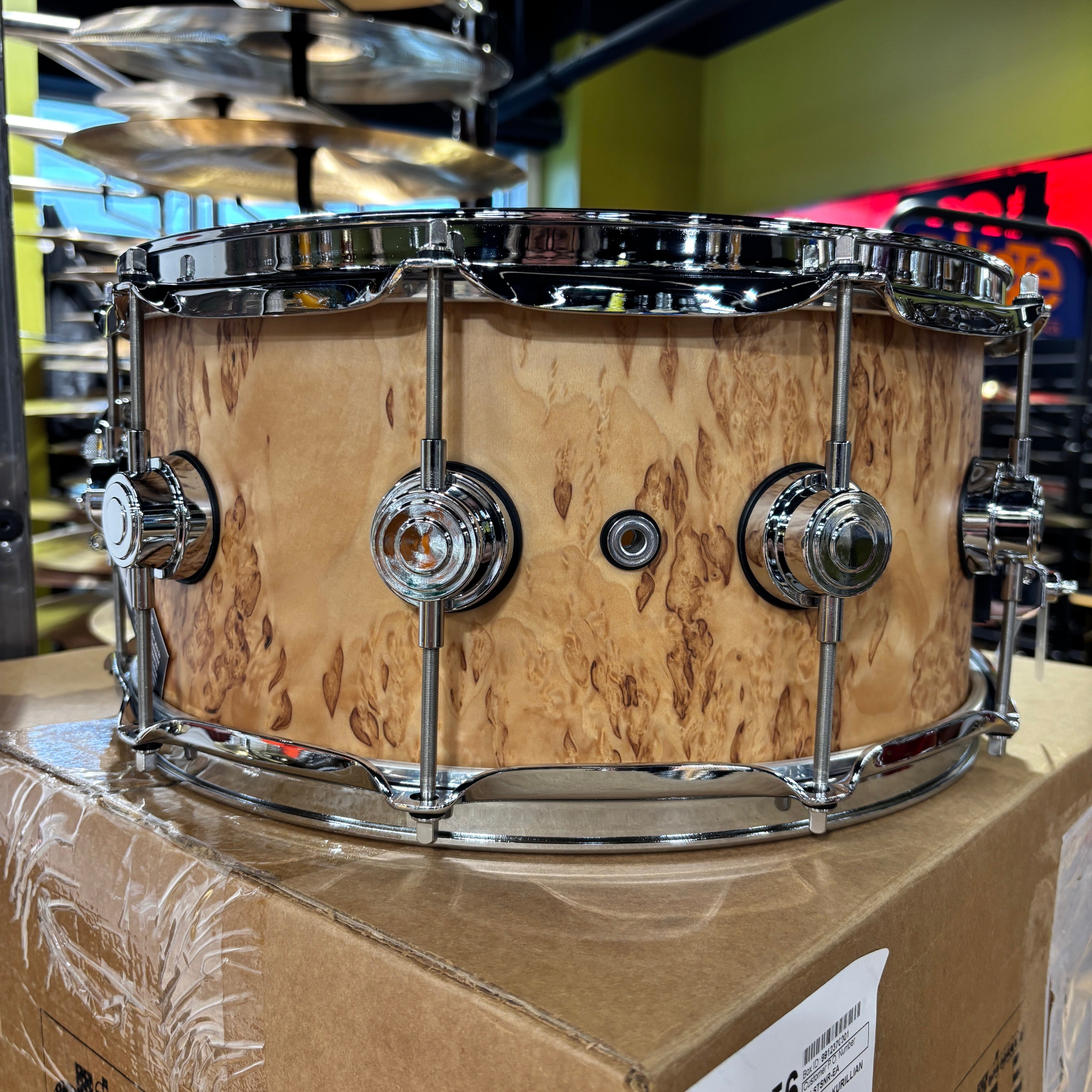 DW 6.5 x 14" Snare Drum, Exotic (DR366514SSC) NEW SNARE DRUMS DW 