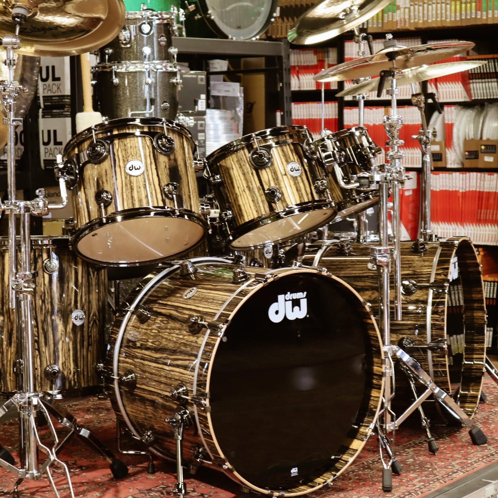 DW Birch Double Bass Exotic Kit NEW DRUM KIT DW 