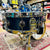 DW Blue Glass Jazz Series Snare 5 x 14 USED SNARE DRUMS DW 