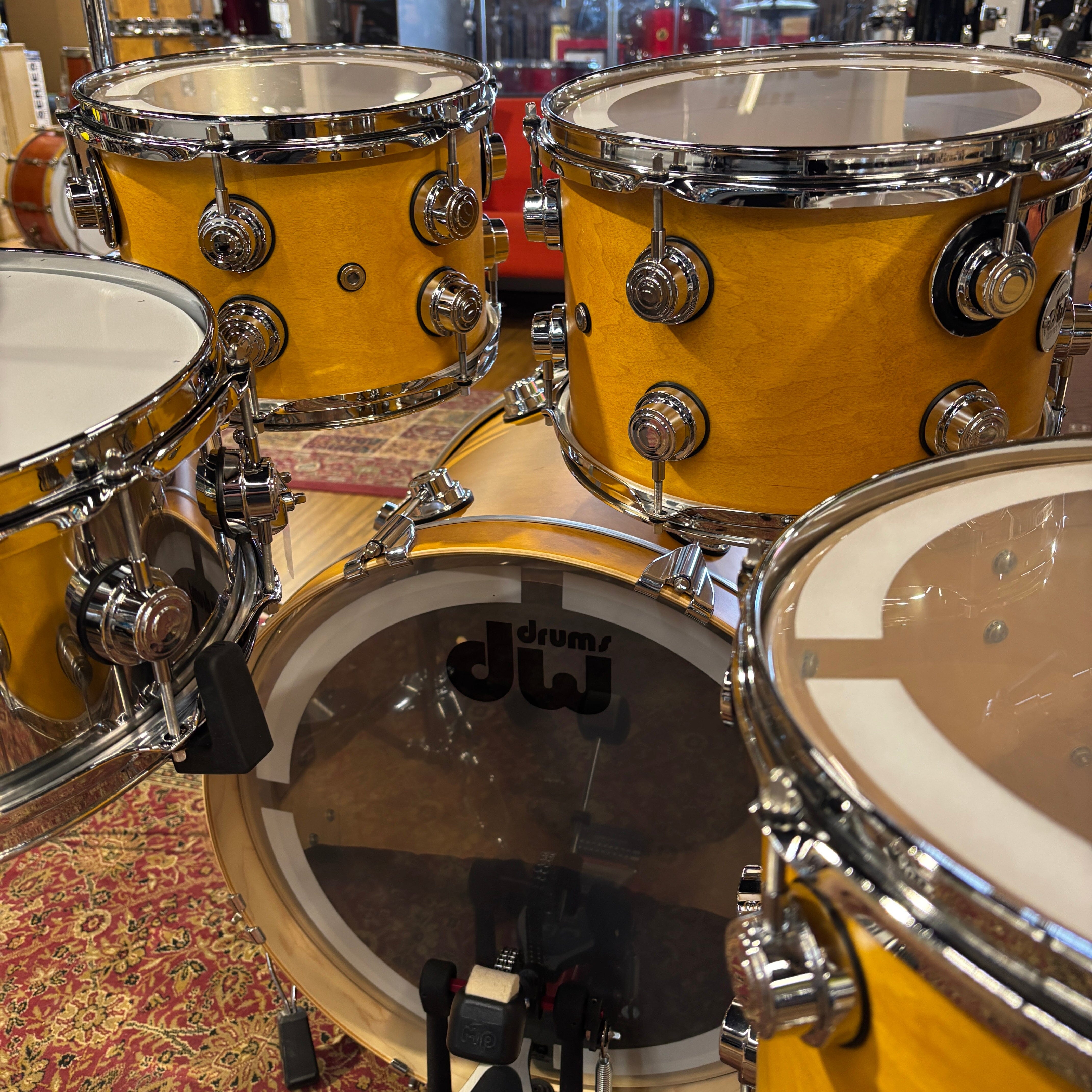 DW Collectors Kit Amber 20/10/12/14 USED DRUM KIT DW 