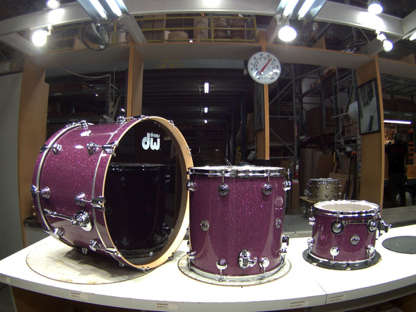 DW Collectors Kit Purple Glass 24/13/16/18 NEW DRUM KIT DW 