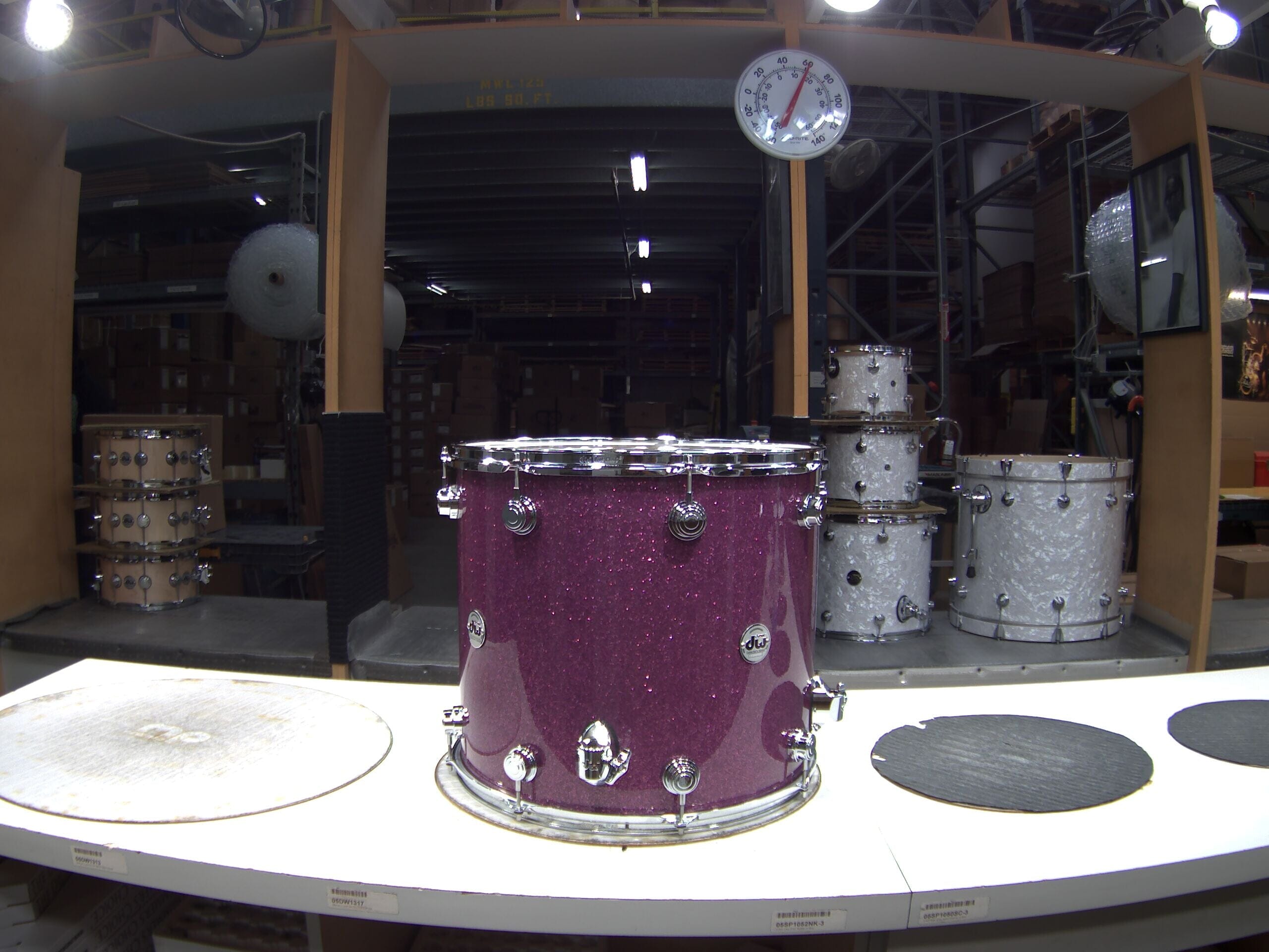 DW Collectors Kit Purple Glass 24/13/16/18 NEW DRUM KIT DW 