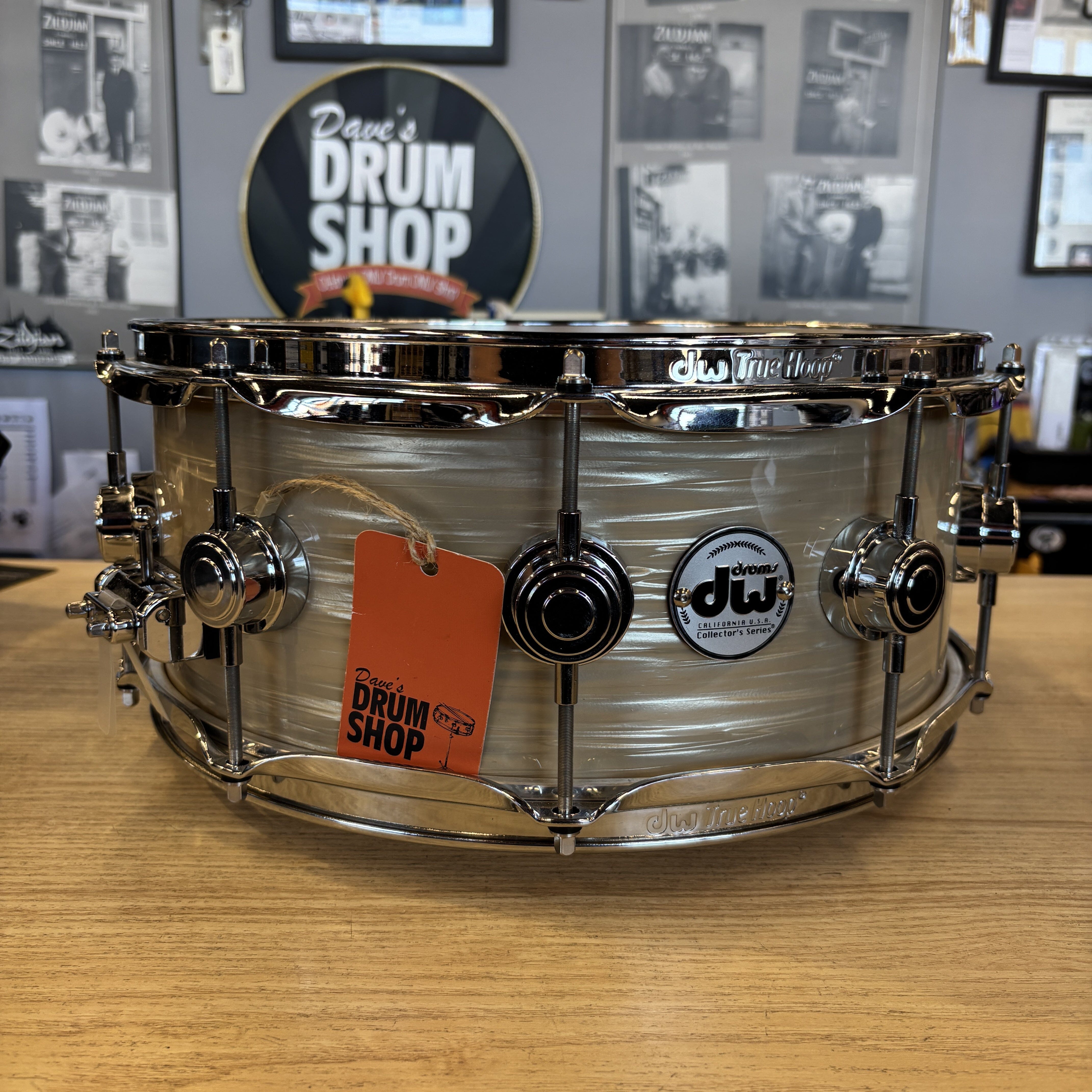 DW Collectors Snare 5.5x14 Creme Oyster (DRX15514SSC097) NEW SNARE DRUMS DW 