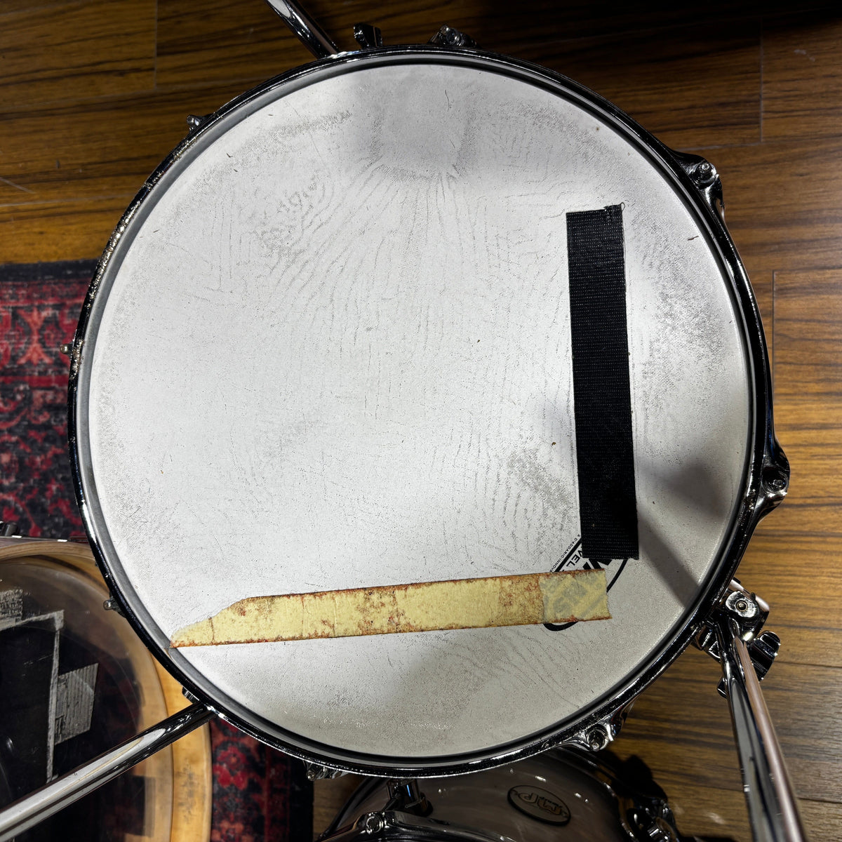 DW Design Frequent Flyer White Pearl USED CONSIGNMENT DRUM KIT DW 