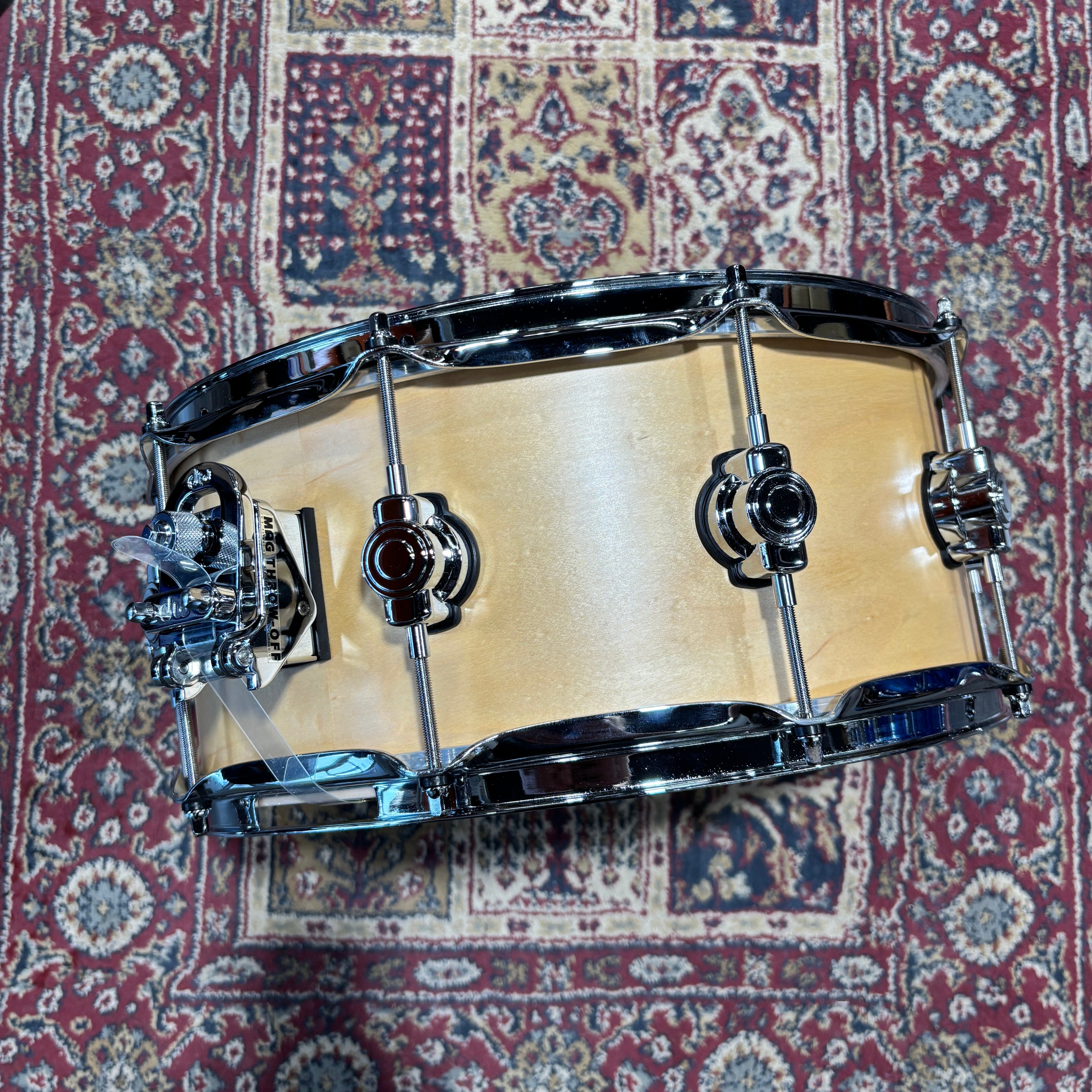 DW Design Series Snare Natural Maple USED SNARE DRUMS DW 