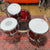 DW Performance Series Maple 4pc Cherry Stain USED DRUM KIT DW 