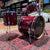 DW Performance Series Maple 4pc Cherry Stain USED DRUM KIT DW 