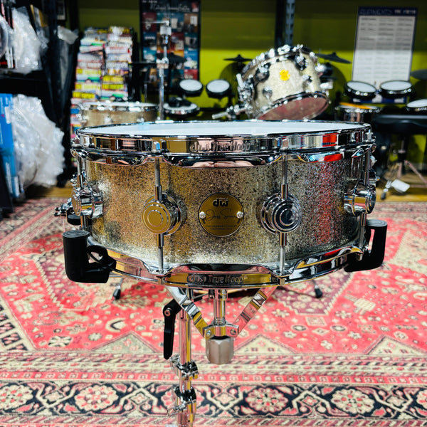 DW Snare Mahogany Gum Jazz Series Nickel Sparkle Glass (DRD10514SSC095) NEW SNARE DRUMS DW 
