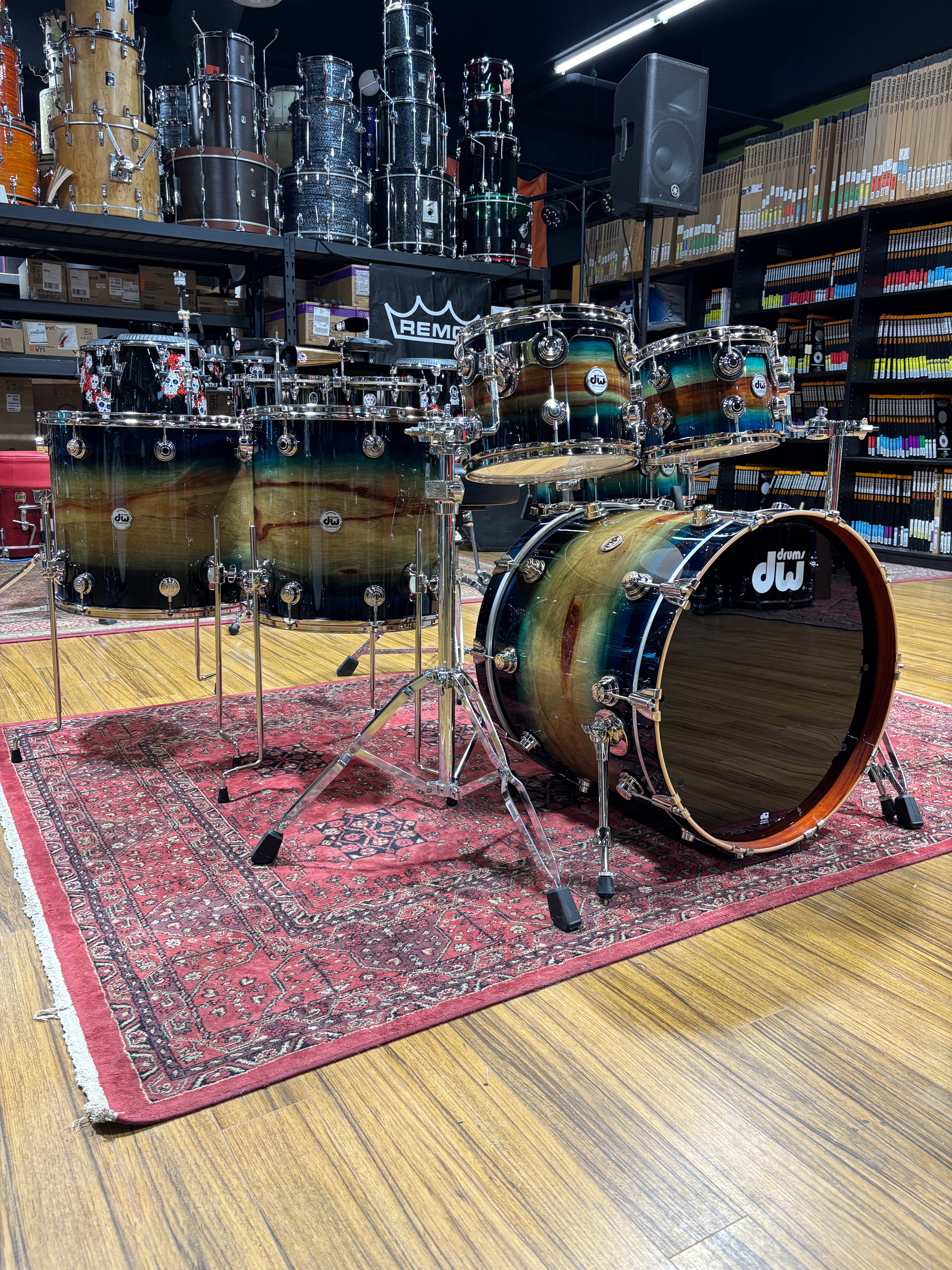 DW SonicPly Exotic Drum Kit 10/12/16/18/22 NEW DRUM KIT DW 