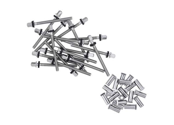 DW True-Pitch 50 Rods for 6" Snare w/ Receivers, 20 Pack (DWSMTP50S6) NOS NEW DRUM ACCESSORIES DW 