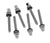 DW True-Pitch Chrome Tension Rod M5-.8 x 1.65" Tom / Snare, 6-Pack (DWSM165C) NEW DRUM ACCESSORIES DW 
