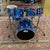 DW Twisted Blue Onyx 7pc Collectors Maple Kit USED DRUM KIT DW 