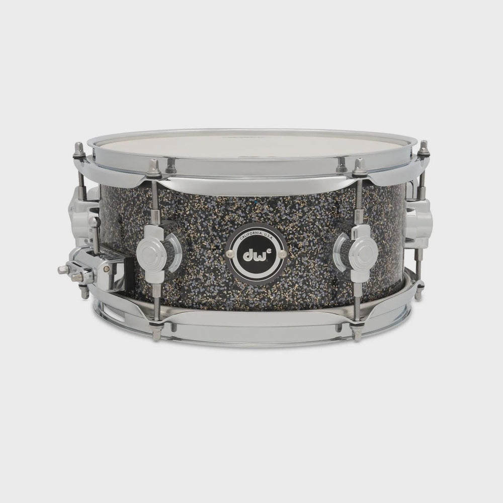 DWe 5 x 10" Electronic/Acoustic Snare Drum, Black Galaxy (DEFP0510SDC070H) New Electronics DWe 