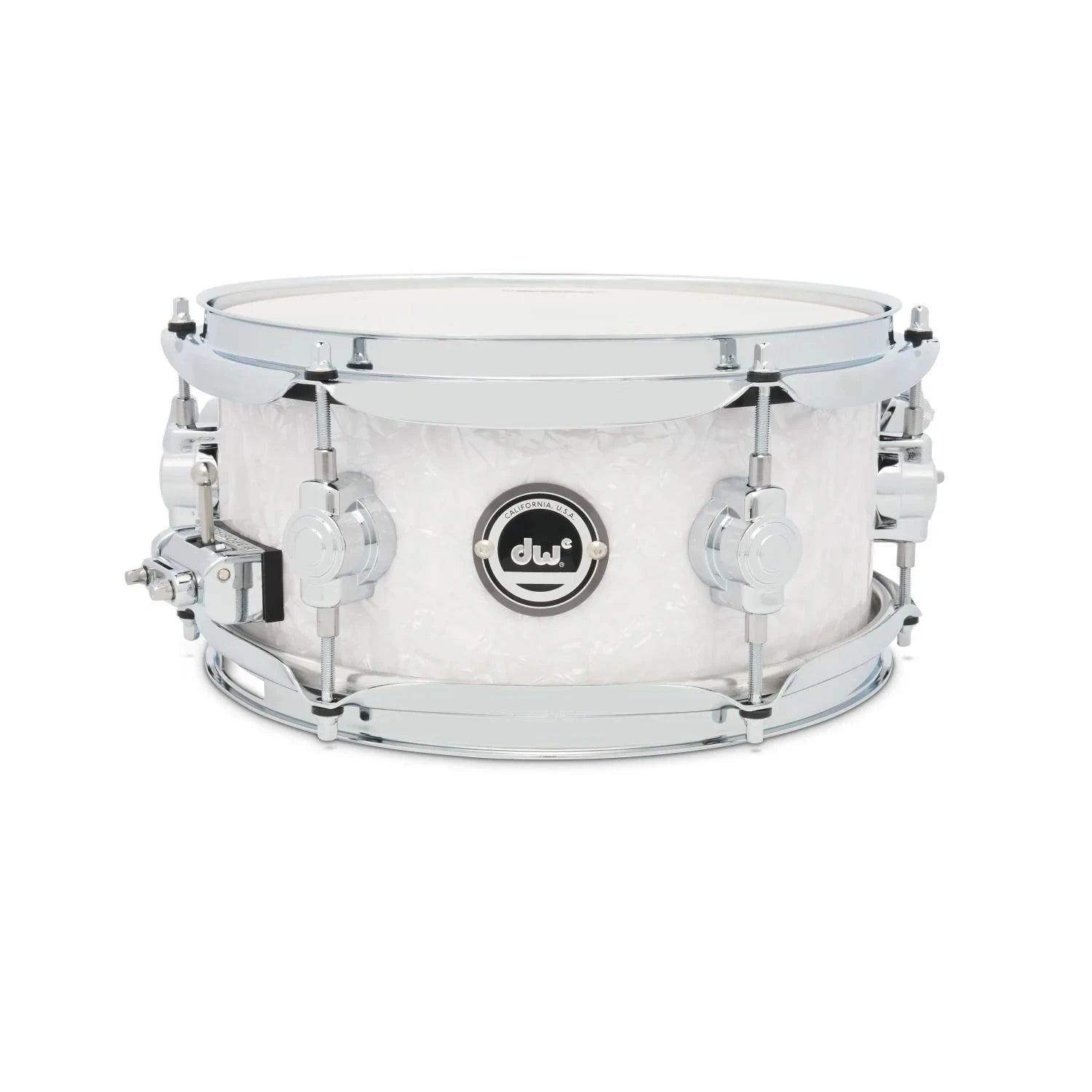 DWe 5x10 Snare, White Marine w/ DrumLink Hub (DEFP0510SDCWMH) New Electronics DWe 
