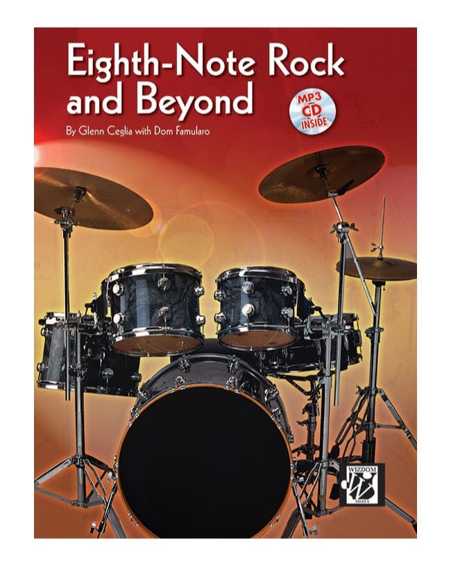 Eighth-Note Rock And Beyond, by Glenn Ceglia and Dom Famularo BOOKS VIDEOS DVD MAGAZINE Alfred 