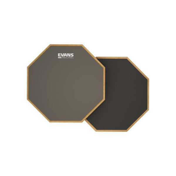 EVANS 12" 2-Sided Speed & Workout Practice Pad (RF12D) NEW DRUM ACCESSORIES evans 