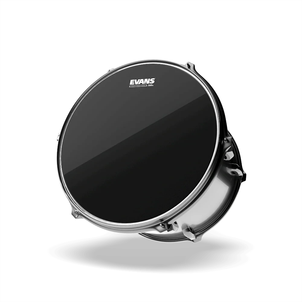 Evans 16" Black Chrome Drum Head (TT16CHR) DRUM SKINS evans 