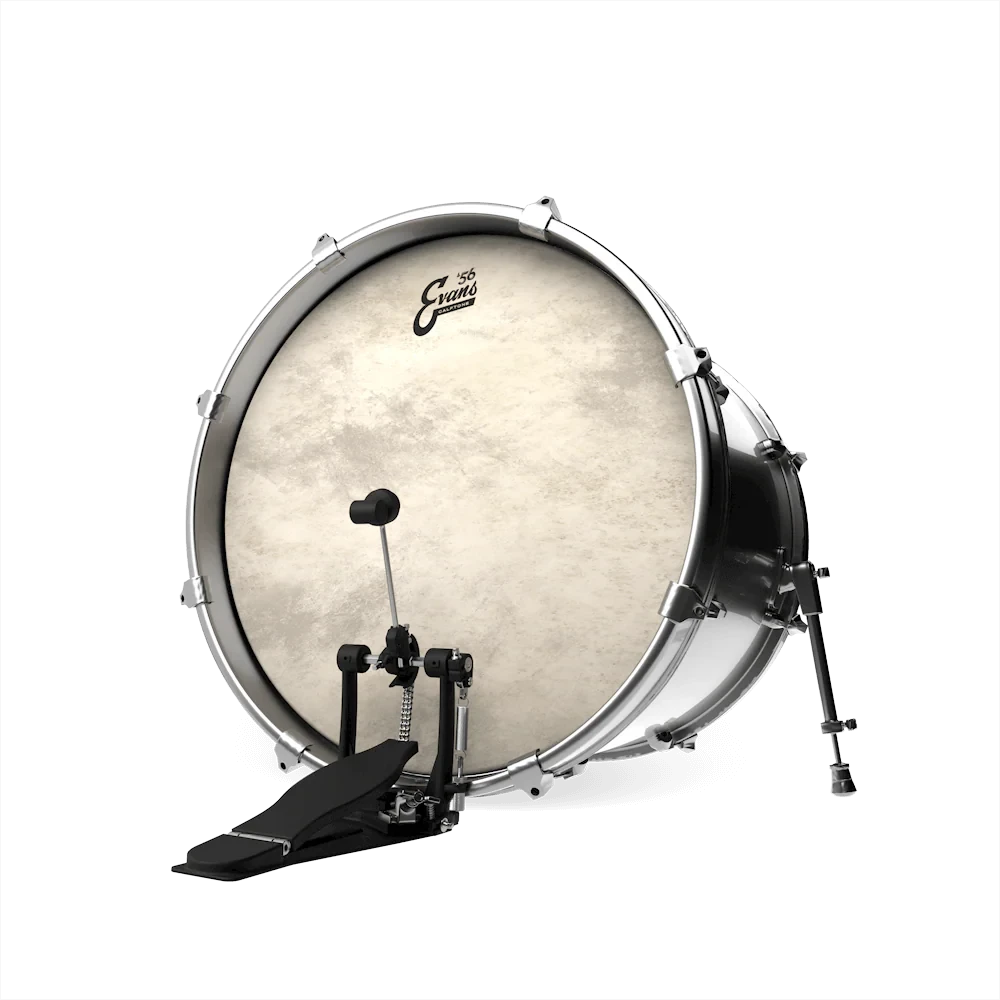 Evans 16" Calftone Bass Drum Head, Bass Hoop (BD16CT) DRUM SKINS evans 