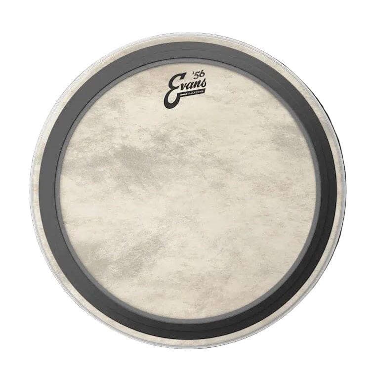 Evans 20" EMAD Calftone Bass Drum Head, Synthetic Calfskin Bass Batter (BD20EMADCT) DRUM SKINS evans 