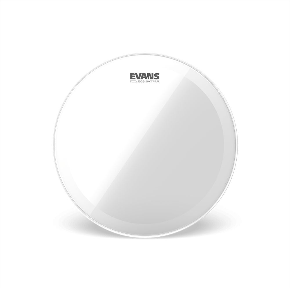 Evans 20" EQ3 Bass Drum Head, Clear (BD20GB3) DRUM SKINS evans 