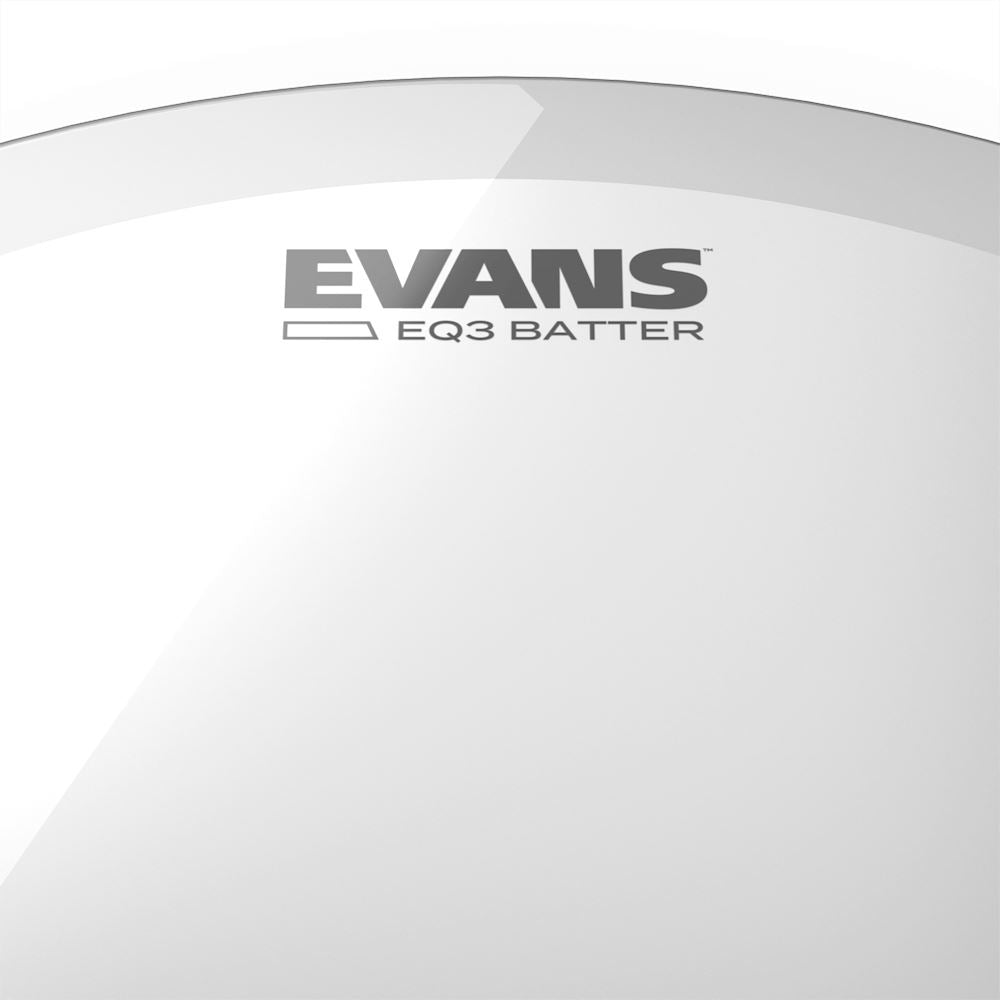 Evans 24" EQ3 Clear Bass Drum Head (BD24GB3) DRUM SKINS evans 