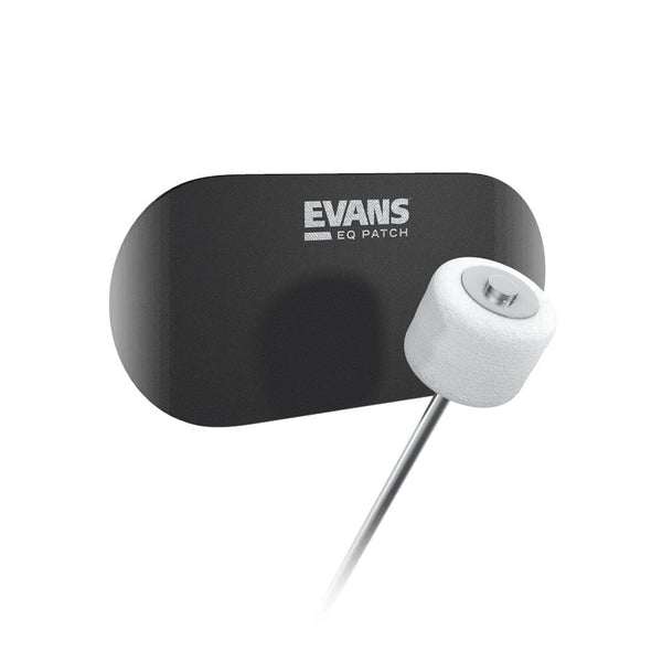 Evans EQ Patch Black Nylon Double Patch (EQPB2) DRUM SKINS evans 