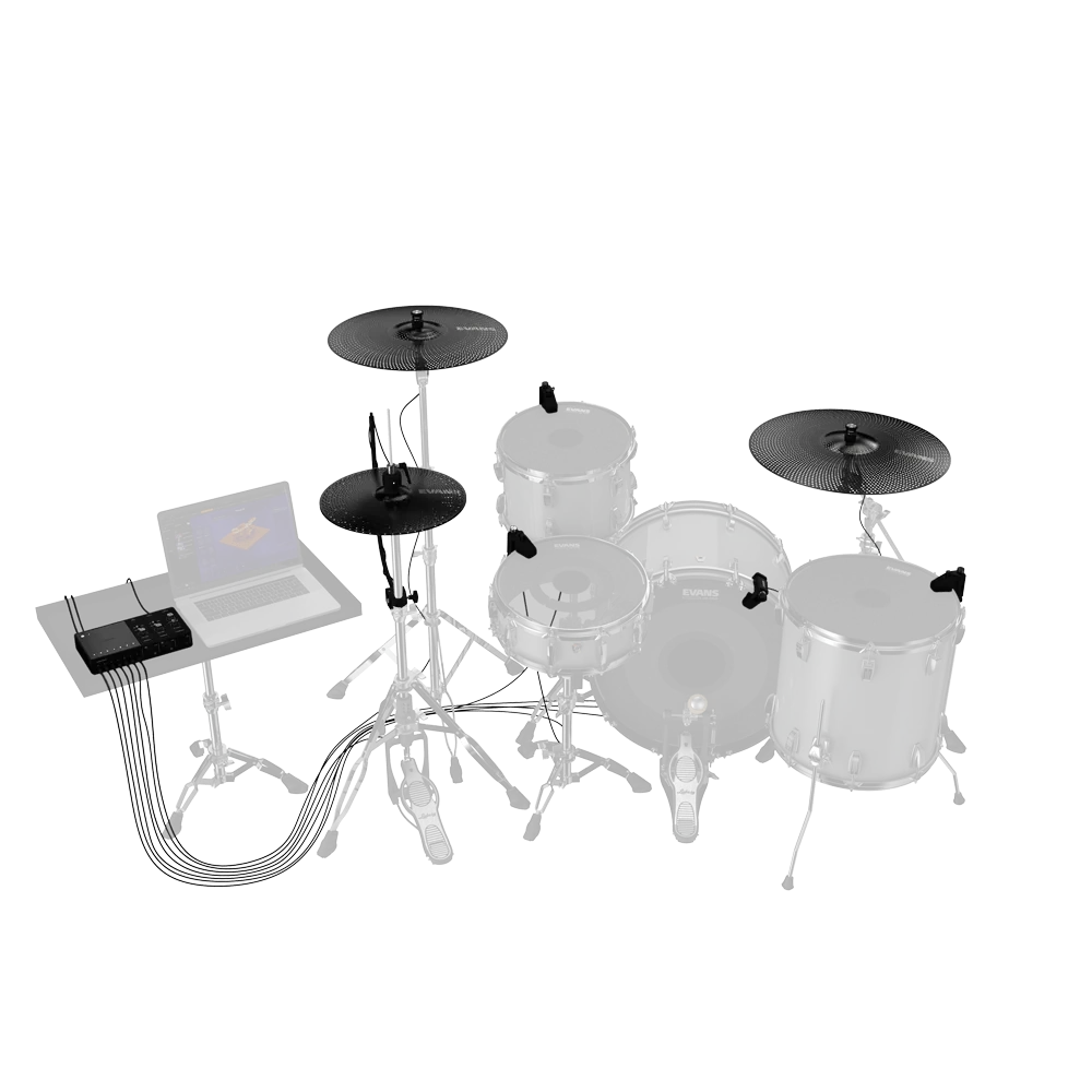 Evans Sensory Percussion eKit System (EHSP-1-P421C) New Electronics evans 